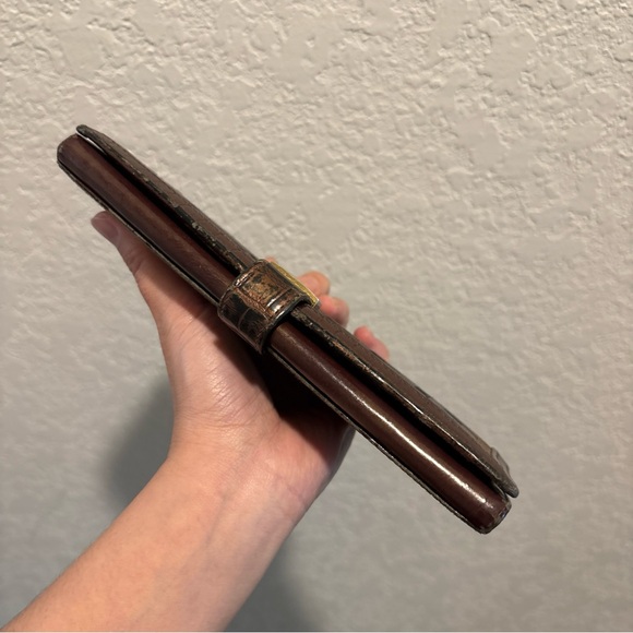 Givenchy Long Snap Wallet Brown - Picture 11 of 12